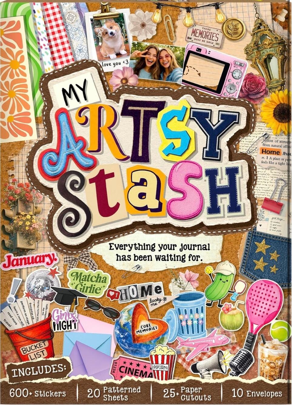 My Artsy Stash Scrapbooking Kit, Journaling Kit & Junk Journal Supplies